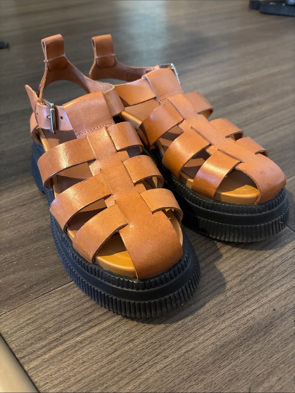 GANNI Fisherman Sandals